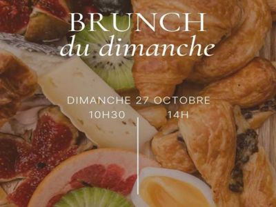 BRUNCH DU DIMANCHE Le 27 oct 2024