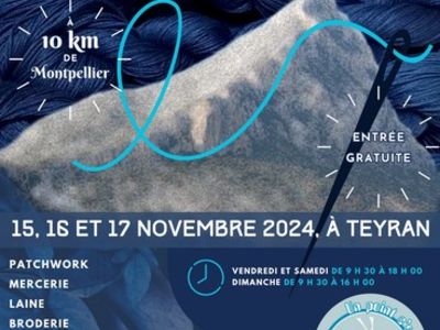 4ÈME ÉDITION DU SALON "FILS ET TISSUS" Du 15 au 17 nov 2024