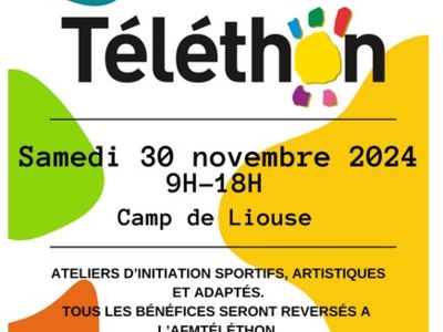 TÉLÉTHON Le 30 nov 2024