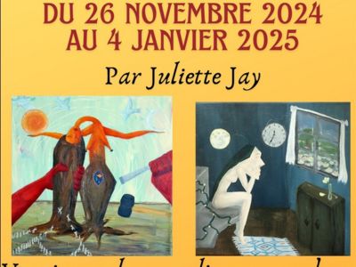 EXPOSITION DE PEINTURES Du 26/11/2024 au 4/1/2025