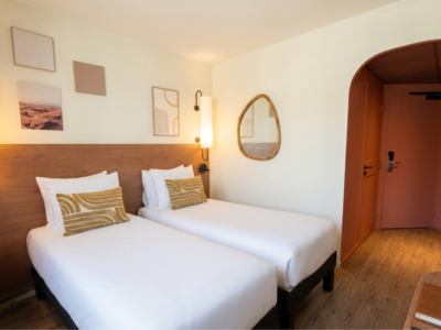 Chambre Twin Côté Garrigue