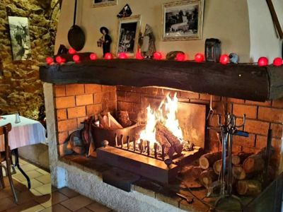 Cheminée l’hiver