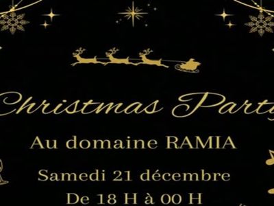 CHRISTMAS PARTY - DOMAINE RAMIA Du 21 au 22 déc 2024