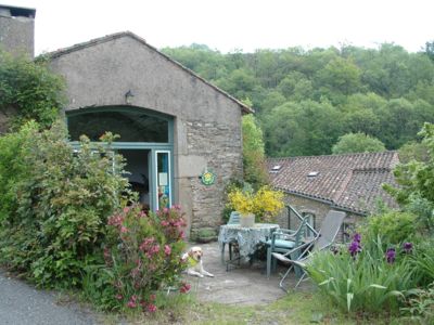 la terrasse ensoleillée