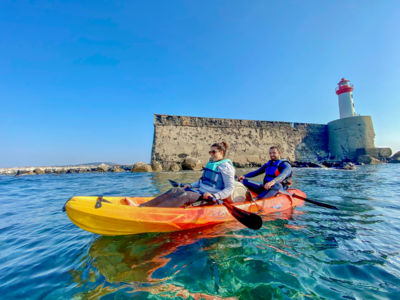 Paddle Escap'Agde - Balade en kayak aux falaises volcaniques