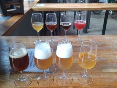 Echantillons bière