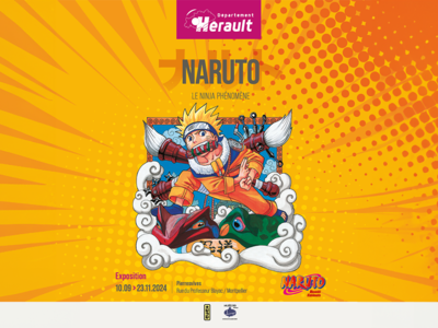 EXPOSITION : NARUTO - LE NINJA PHÉNOMÈNE Du 10 sept au 23 nov 2024