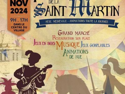 FOIRE DE LA SAINT-MARTIN Le 17 nov 2024