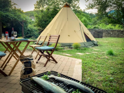 GLAMPING TENTE