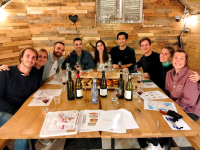 Atelier groupe privé vins du Languedoc
