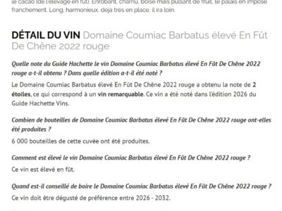 HACHETTE 2026 BARBATUS
