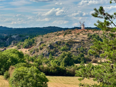 Paysage autour du Moulin de Saint-Pierre