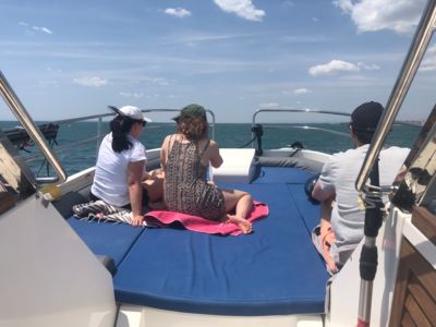 Terre Marine au départ du Cap d'Agde - Sorties en catamaran électrique