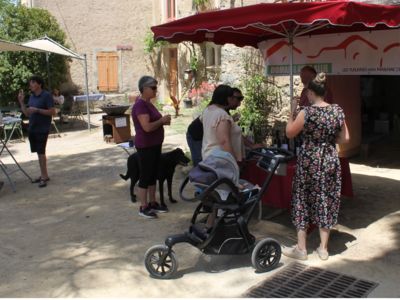 marché de producteurs au domaine Anne Allié