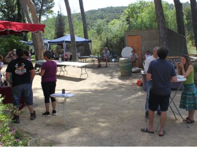 pique-nique chez le vigneron au domaine Anne Allié