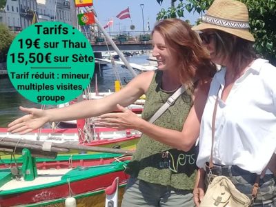 Flyer Visites Sète et Thau - Divers Uni Vers - Info Visites