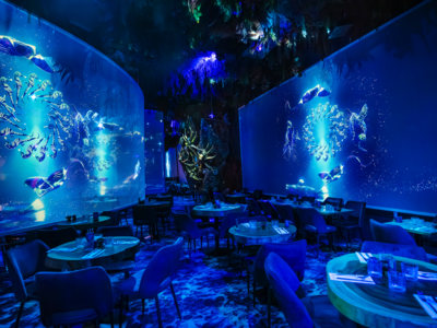 Intérieur du restaurant
