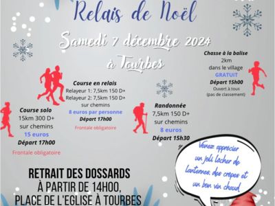 COURSE PÉDESTRE : RELAIS DE NOËL DU LEZITRAIL