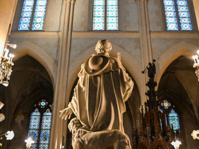 Inauguration des vitraux restaurés de l'église Saint-Roch