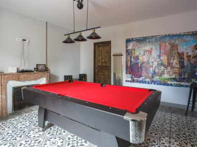 La Maison Flamant Claire Jackson Salle de Billiards