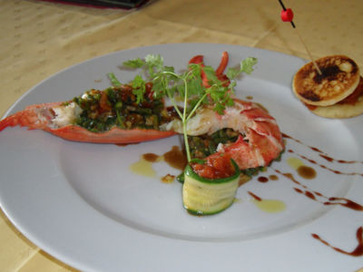 Restaurant La Table de Stéphane à Agde - Plat de crustacé