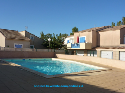 La piscine de la résidence