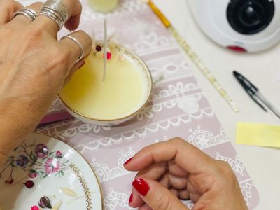 Lady Bougies à Pézenas - Atelier créatif