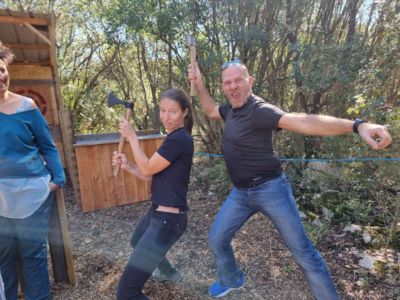 Lancer de haches Reconnectland