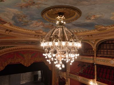 Lustre Grande Salle du Théâtre Molière - Sète, scène nationale archipel de Thau