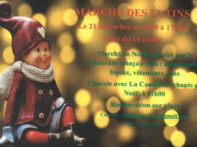 MARCHÉ DES LUTINS Le 21 déc 2024