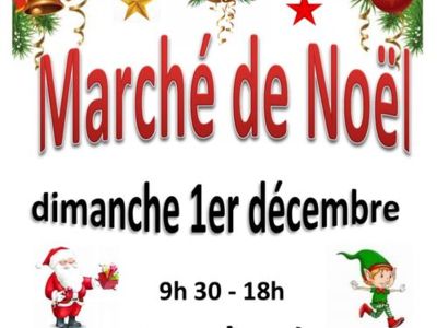 MARCHÉ DE NOËL Le 1 déc 2024