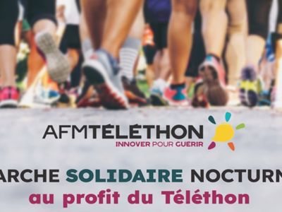 MARCHE SOLIDAIRE NOCTURNE - TÉLÉTHON VIAS Le 7 déc 2024