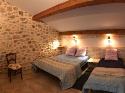 Mas du LAC chambre 1 x 140 + 1 x 90