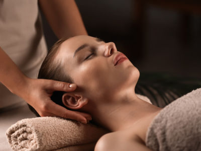 Massage relaxant Spa du chateau de Siran
