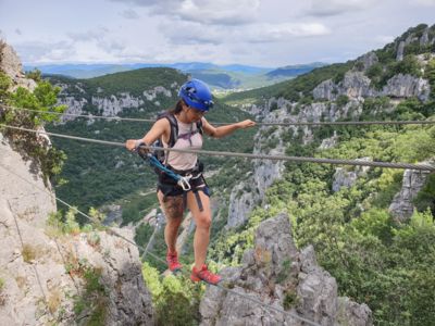 Naturéo Via ferrata1