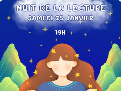 NUIT DE LA LECTURE Le 25 janv 2025