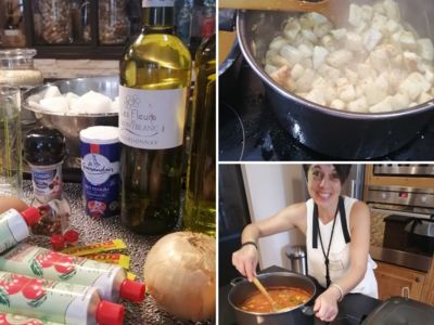 Spécialité de la région Coté Mer en Table d'Hôtes - Séche à la sétoise -