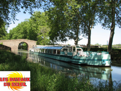 CROISIÈRE SUR LE CANAL DU MIDI AVEC LES BATEAUX DU SOLEIL Du 7 avr au 27 oct 2024