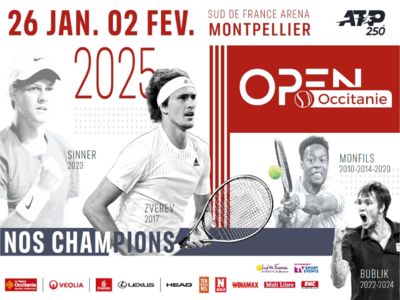 OPEN OCCITANIE 2025 Du 26 janv au 2 fév 2025