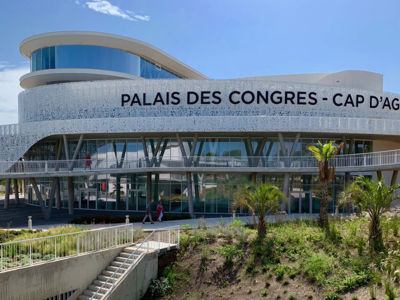 Palais des Congrès Cap d'Agde Méditerranée - Côté entrée