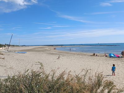 Camping Le Clos d'Esilda au Grau d'Agde - Plage