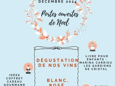 PORTES OUVERTES DE NOËL Le 7 déc 2024