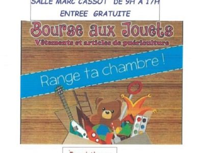 BOURSE AUX JOUETS Le 24 nov 2024