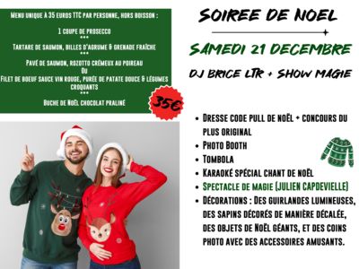 SOIRÉE DE NOËL - JOST Le 21 déc 2024