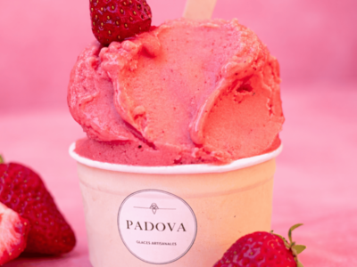 Sorbet Fraise Maison Padova