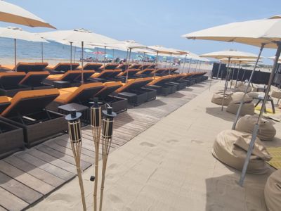 Restaurant de plage Sun Beach au Cap d'Agde