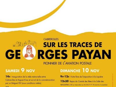 SUR LES TRACES DE GEORGES PAYAN- PIONNIER DE L