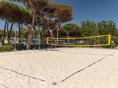 Terrain de beach volley