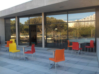 Terrasse de la bibliothèque