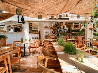 Terrasse ombragée